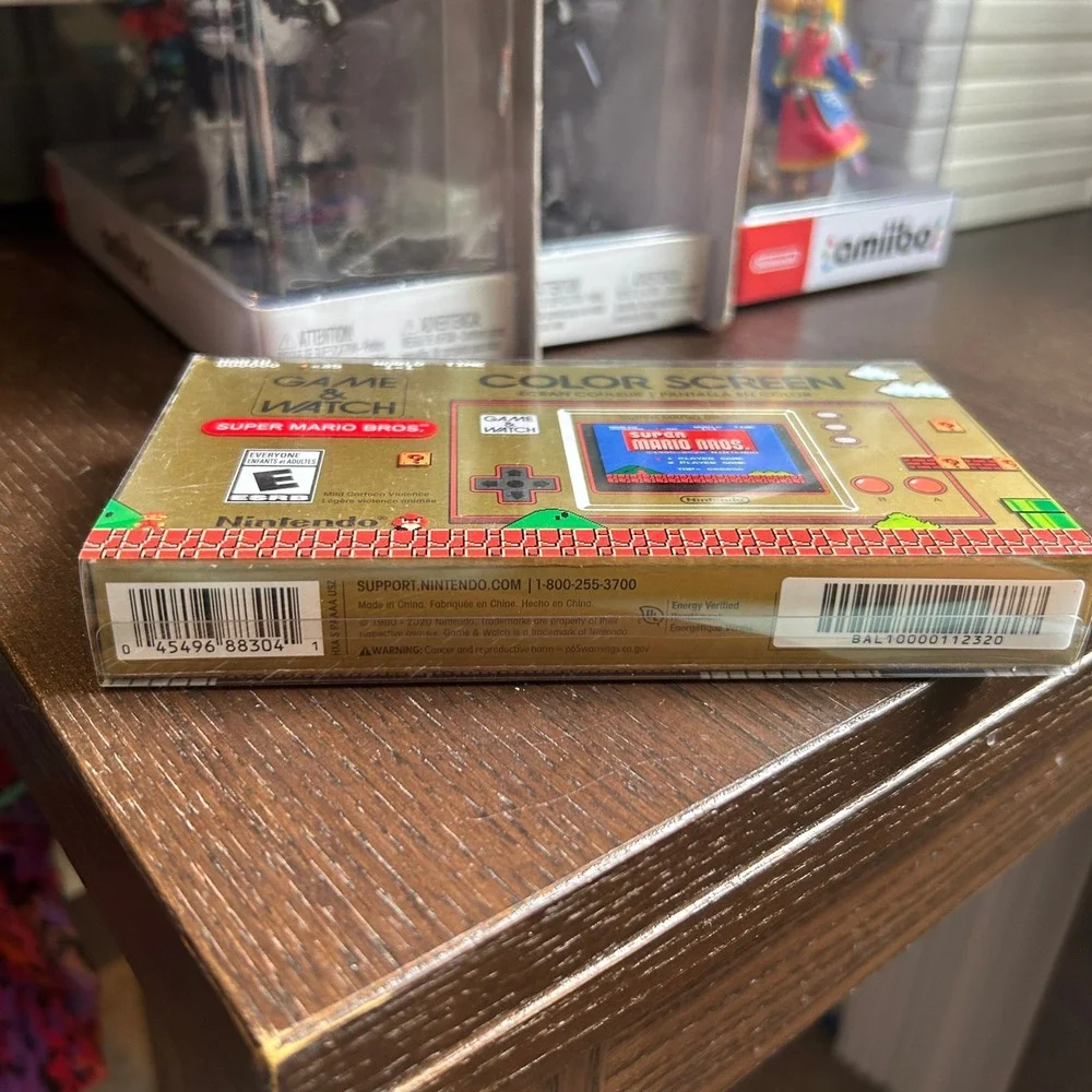 Nintendo Game & Watch Super Mario Bros 35th Anniversary Handheld System Sealed